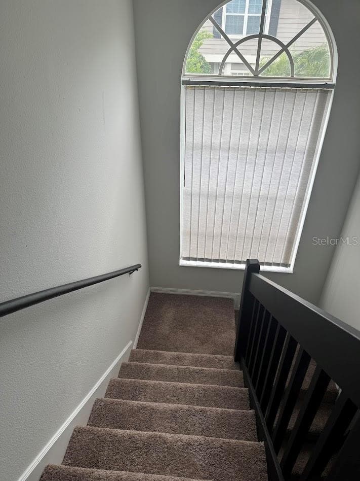 stairway to first floor - 12144 BRUCETON WAY #101, ORLANDO