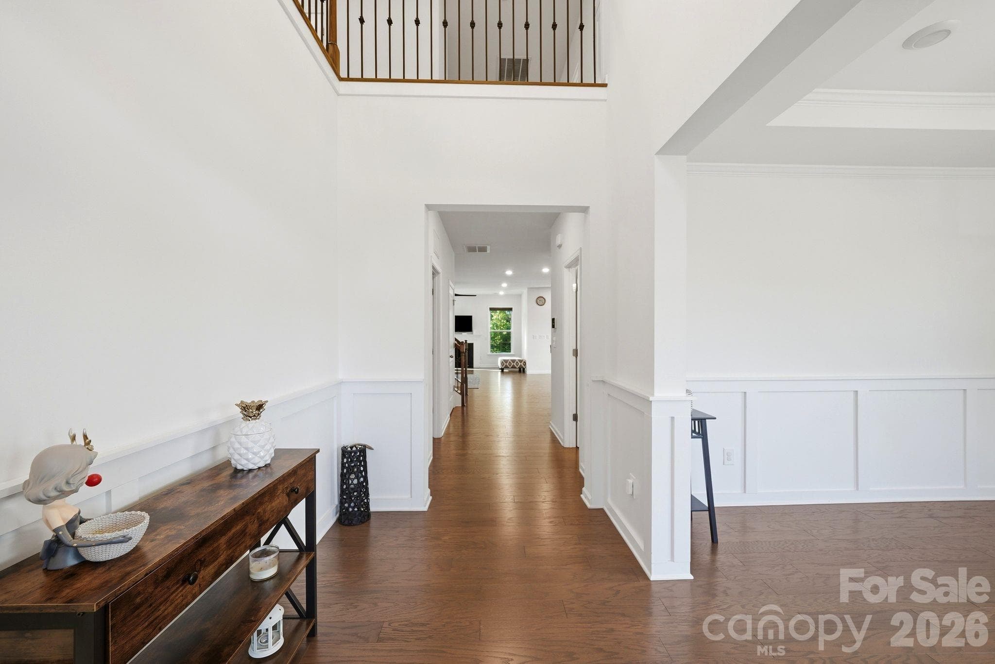 Entry Foyer with formal dining room to the right - 4603 Monument Valley Drive, Indian Land