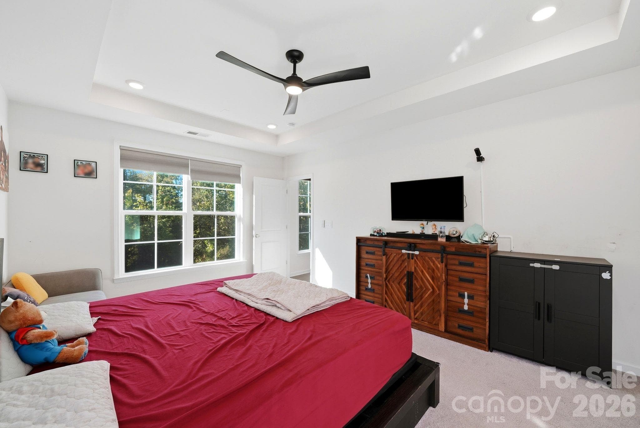 Main Level Primary with views of wooded backyard - 4603 Monument Valley Drive, Indian Land