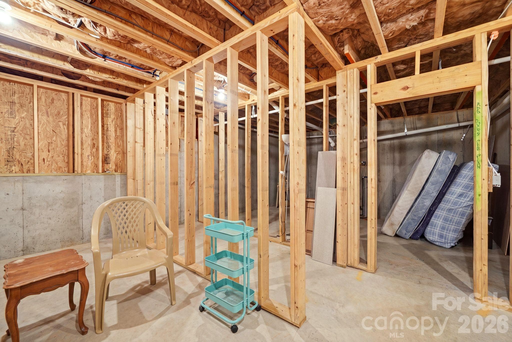 Additional basement storage - 4603 Monument Valley Drive, Indian Land