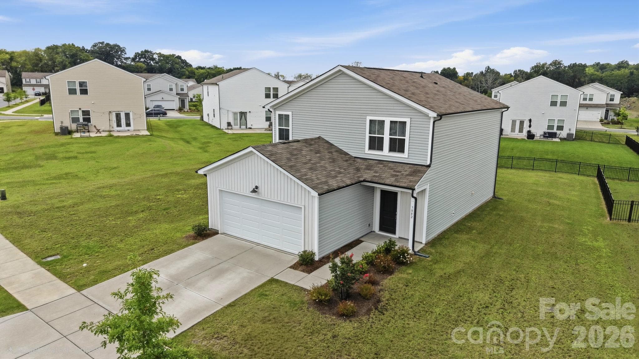 A bird's eye view - Beautiful Home, prepared for its New Owner. - 3082 Bell Spur Avenue SW, Concord