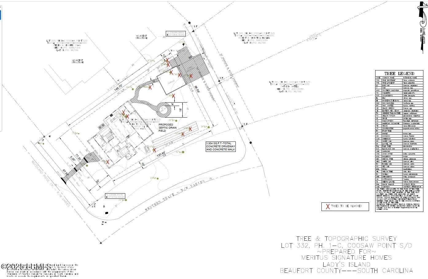 tree topo lot fit - 63 Woodland Ridge Circle, Beaufort, SC 29907