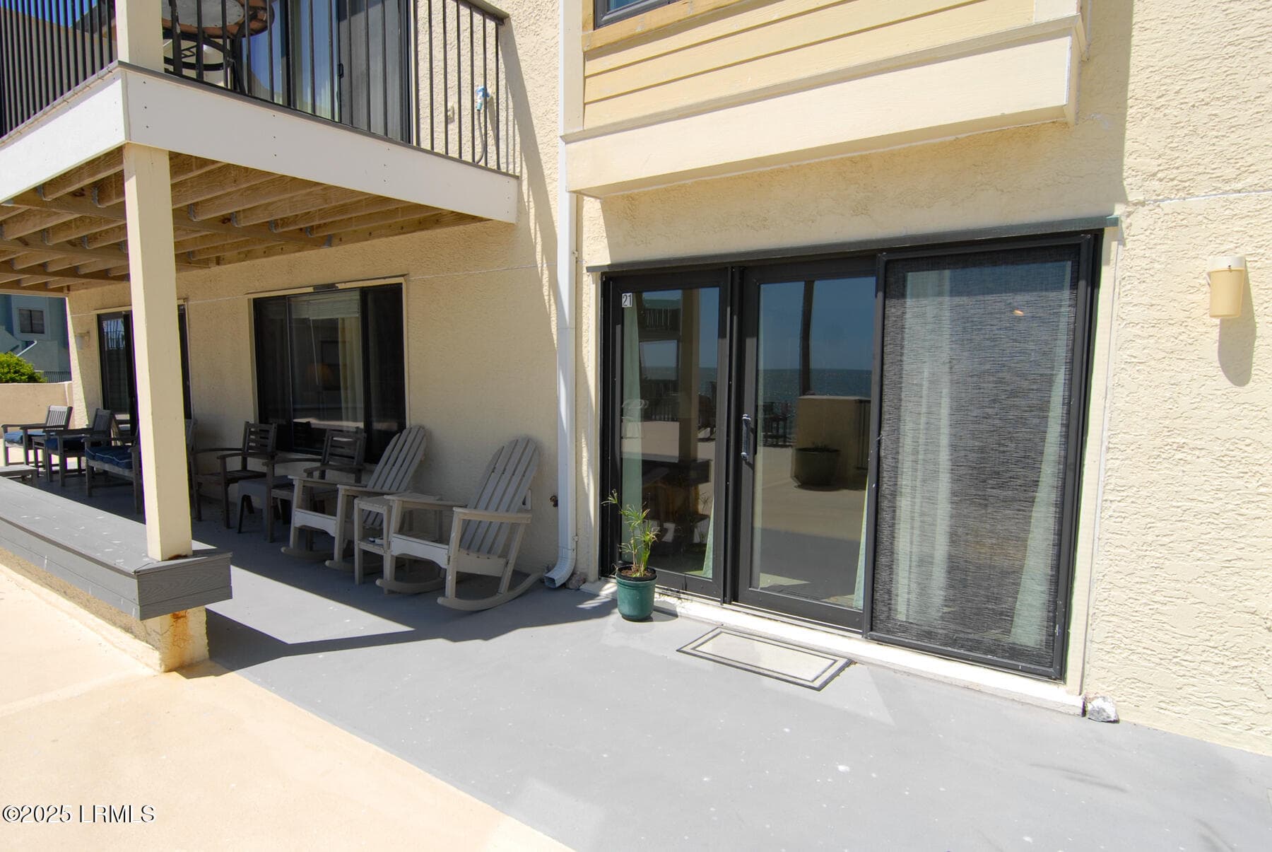 1/2 shade 1/2 sun patio - 621 Newhaven Court 621, Fripp Island, SC 29920, Fripp Island
