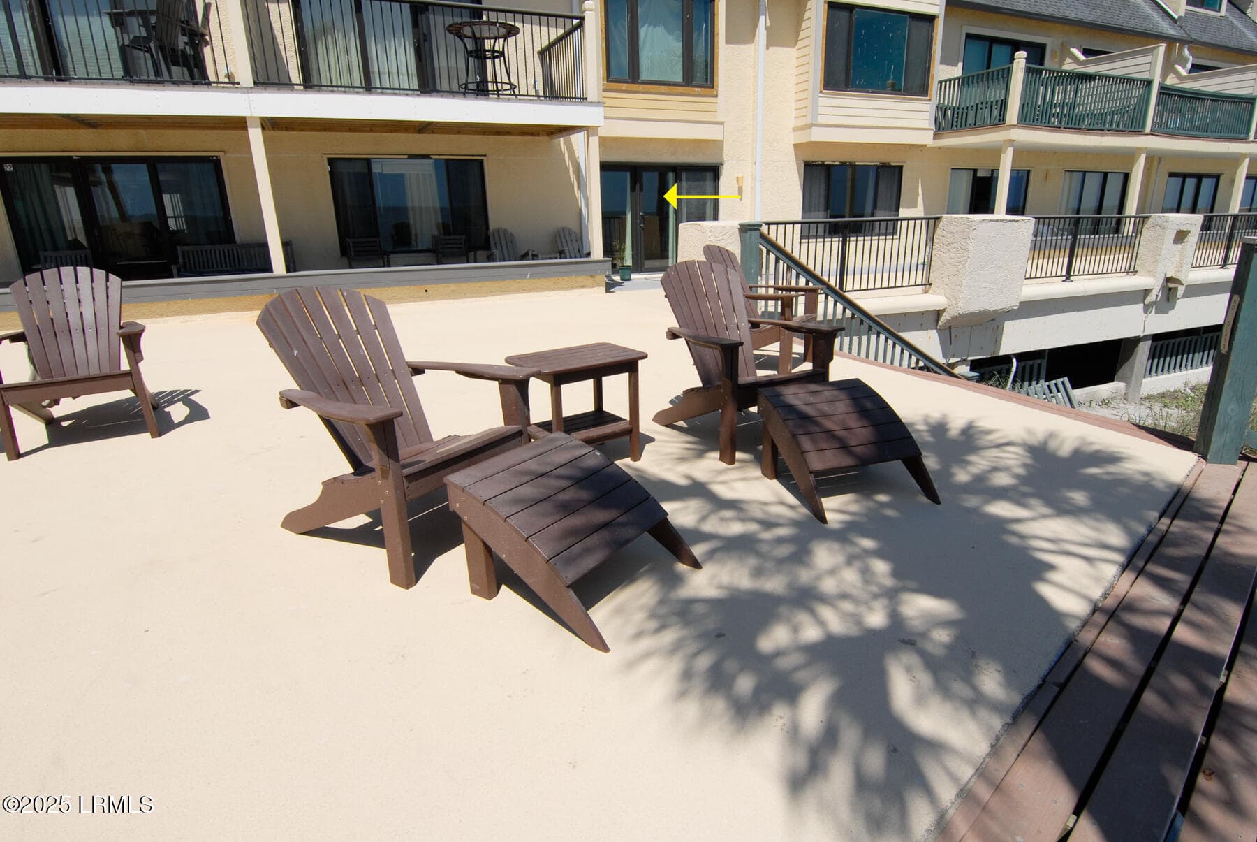 1/2 shade 1/2 sun patio w/ deck close by - 621 Newhaven Court 621, Fripp Island, SC 29920, Fripp Island
