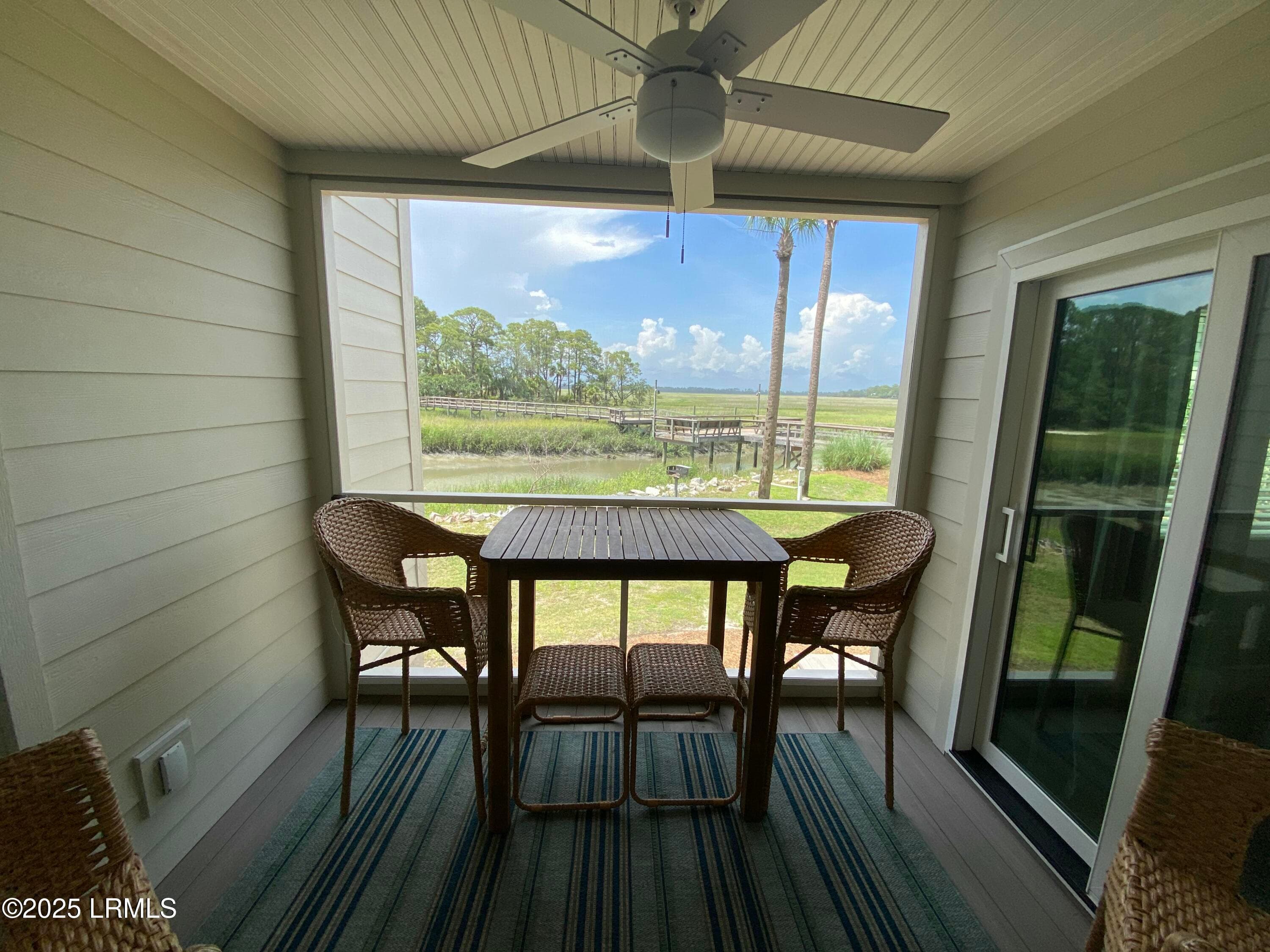 Screen porch - 171 Beach Club Villa 171, Fripp Island, SC 29920, Fripp Island