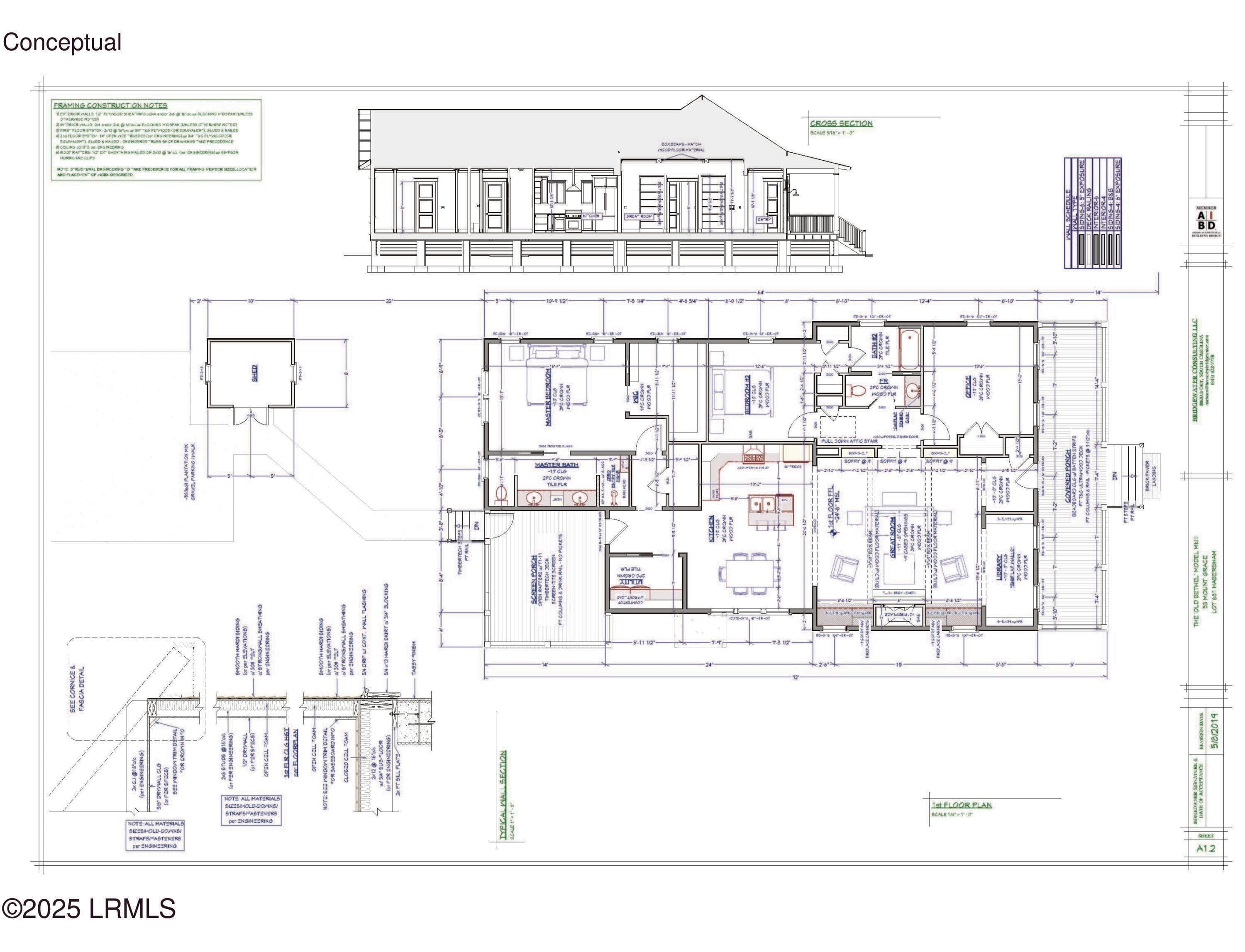 Old Bethel Floor Plans ~ 9-25-2025 - 4 Flyway Drive, Beaufort, SC 29907