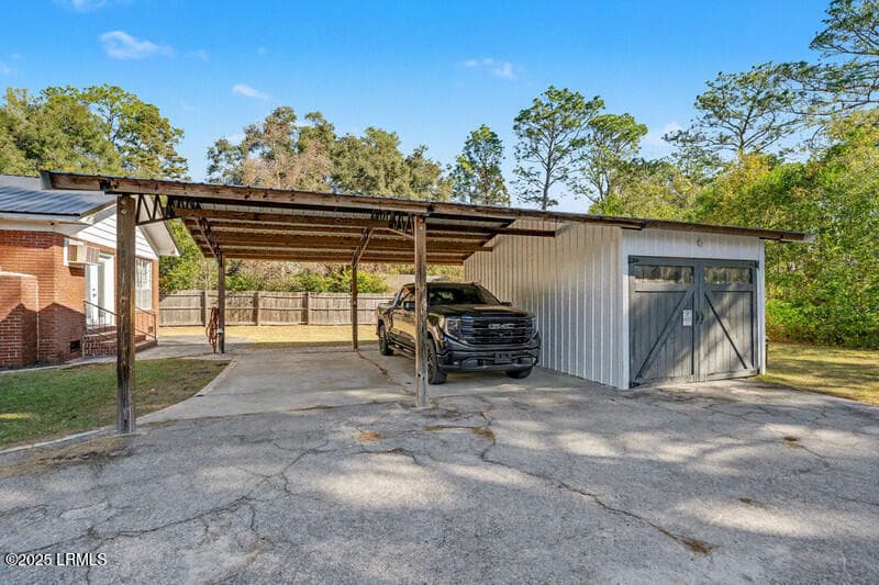 carport .5 - 411 Willard Street, Hampton, SC 29924, Hampton