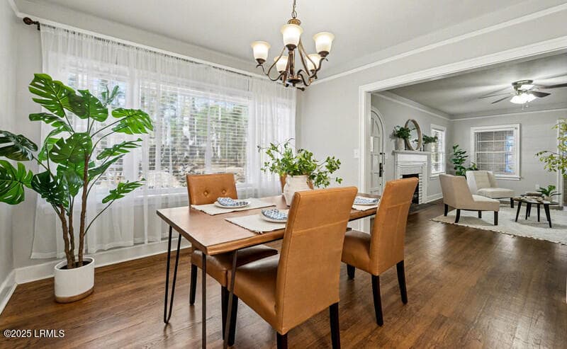 dining room 2 - 411 Willard Street, Hampton, SC 29924, Hampton