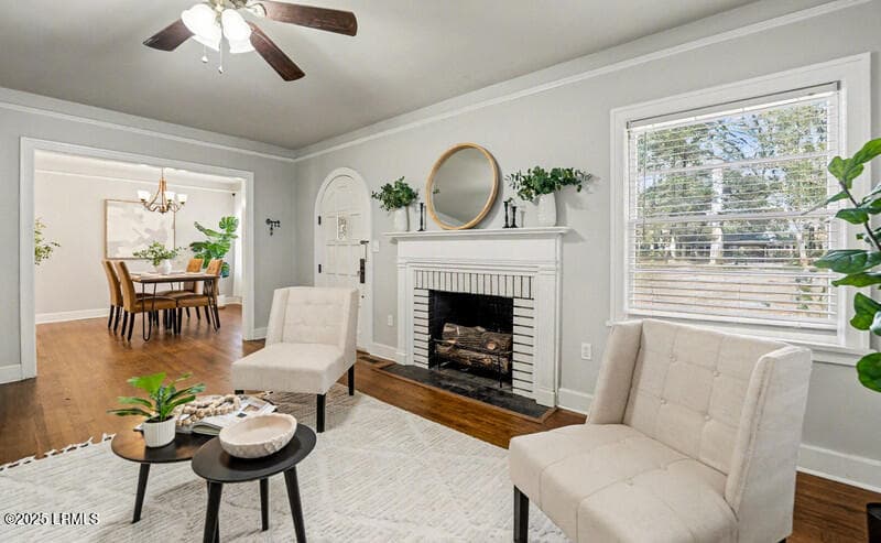 Living roome 3 - 411 Willard Street, Hampton, SC 29924, Hampton