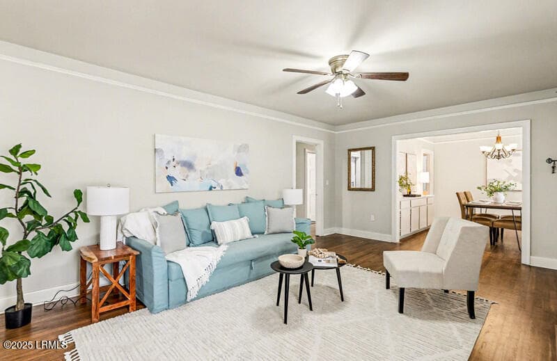 Lving room 5 - 411 Willard Street, Hampton, SC 29924, Hampton