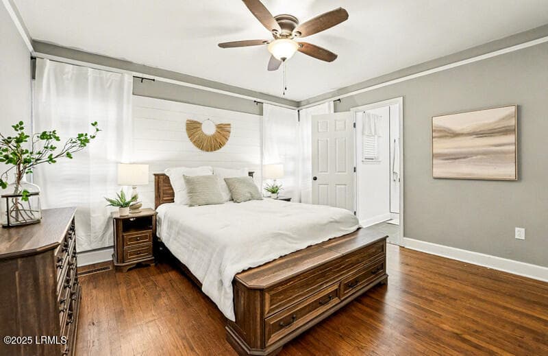 master bedroom - 411 Willard Street, Hampton, SC 29924, Hampton