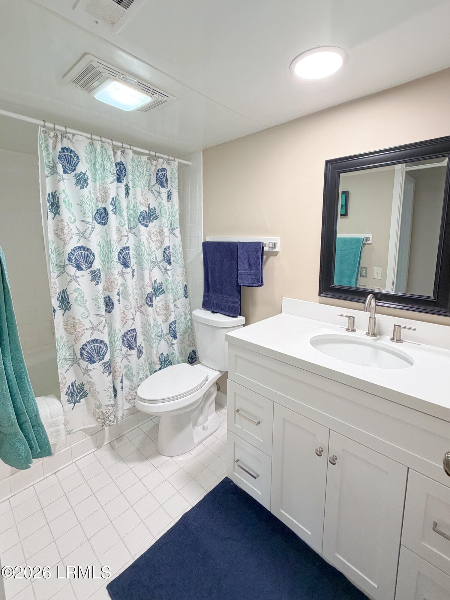 Full Bath with new vanity - 621 Newhaven Court 621, Fripp Island, SC 29920, Fripp Island