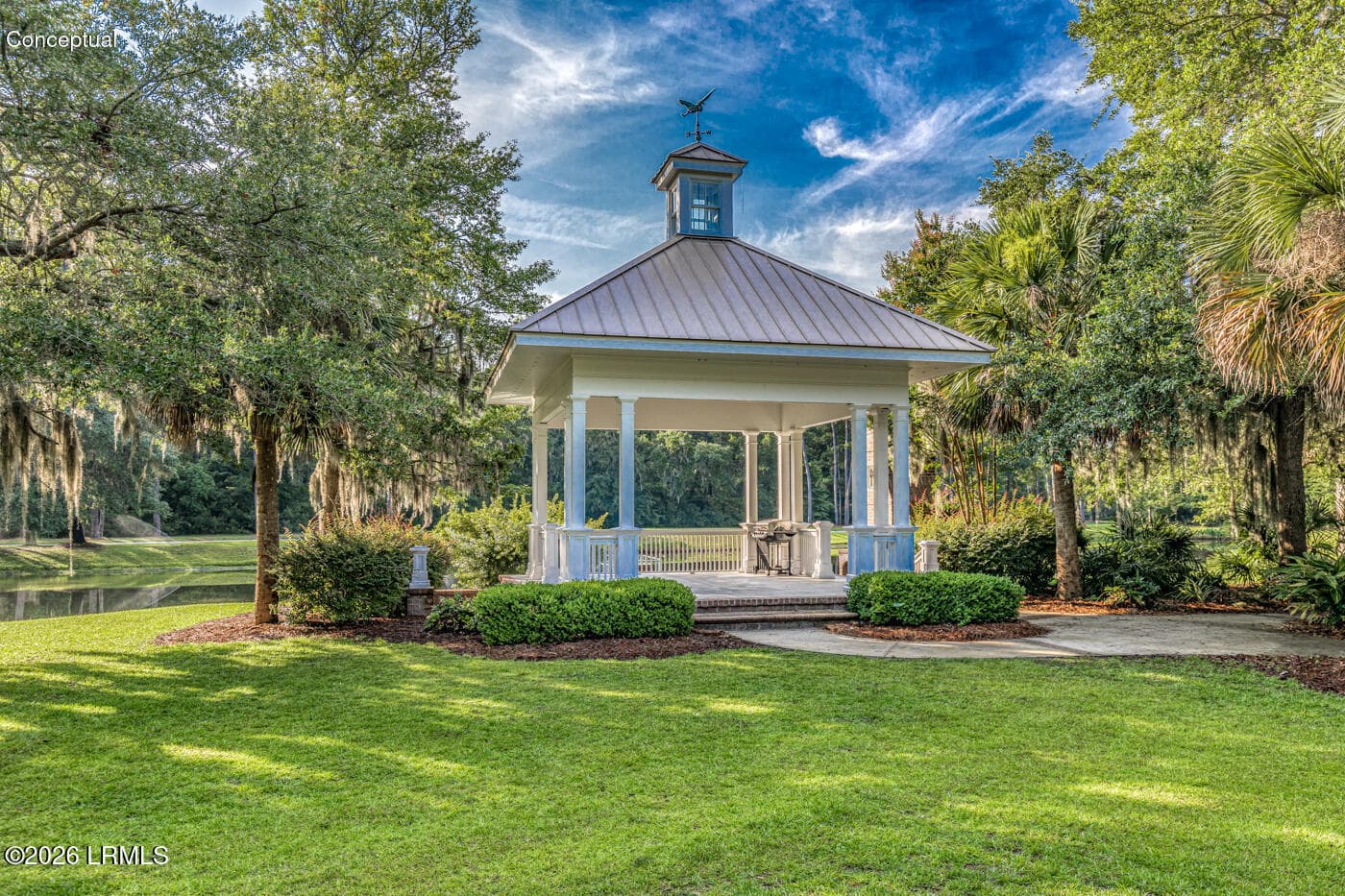 Gazebo enhanced - 85 Western Trace, Beaufort, SC 29907
