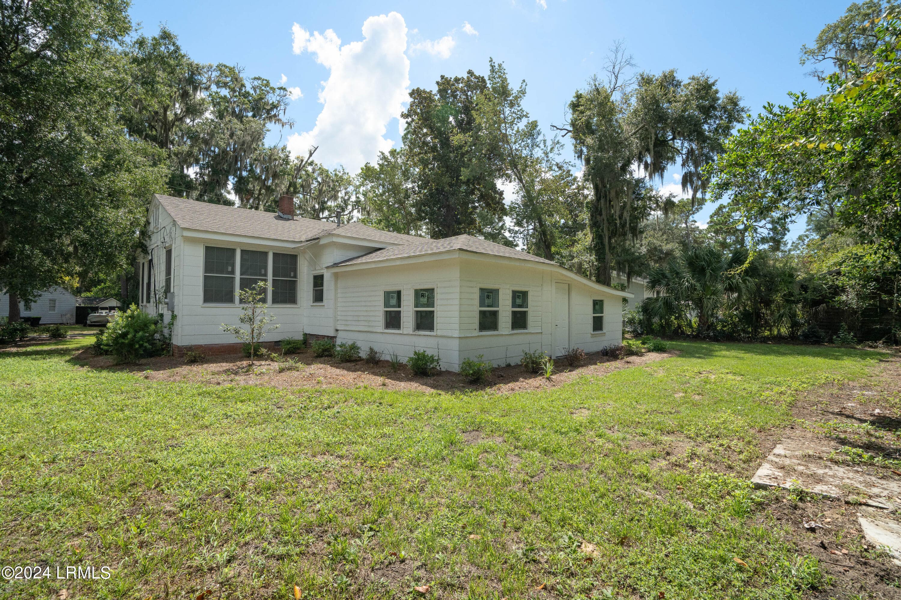 Backyard and Back of Structure - 2002 Roper Street, Beaufort, SC 29902