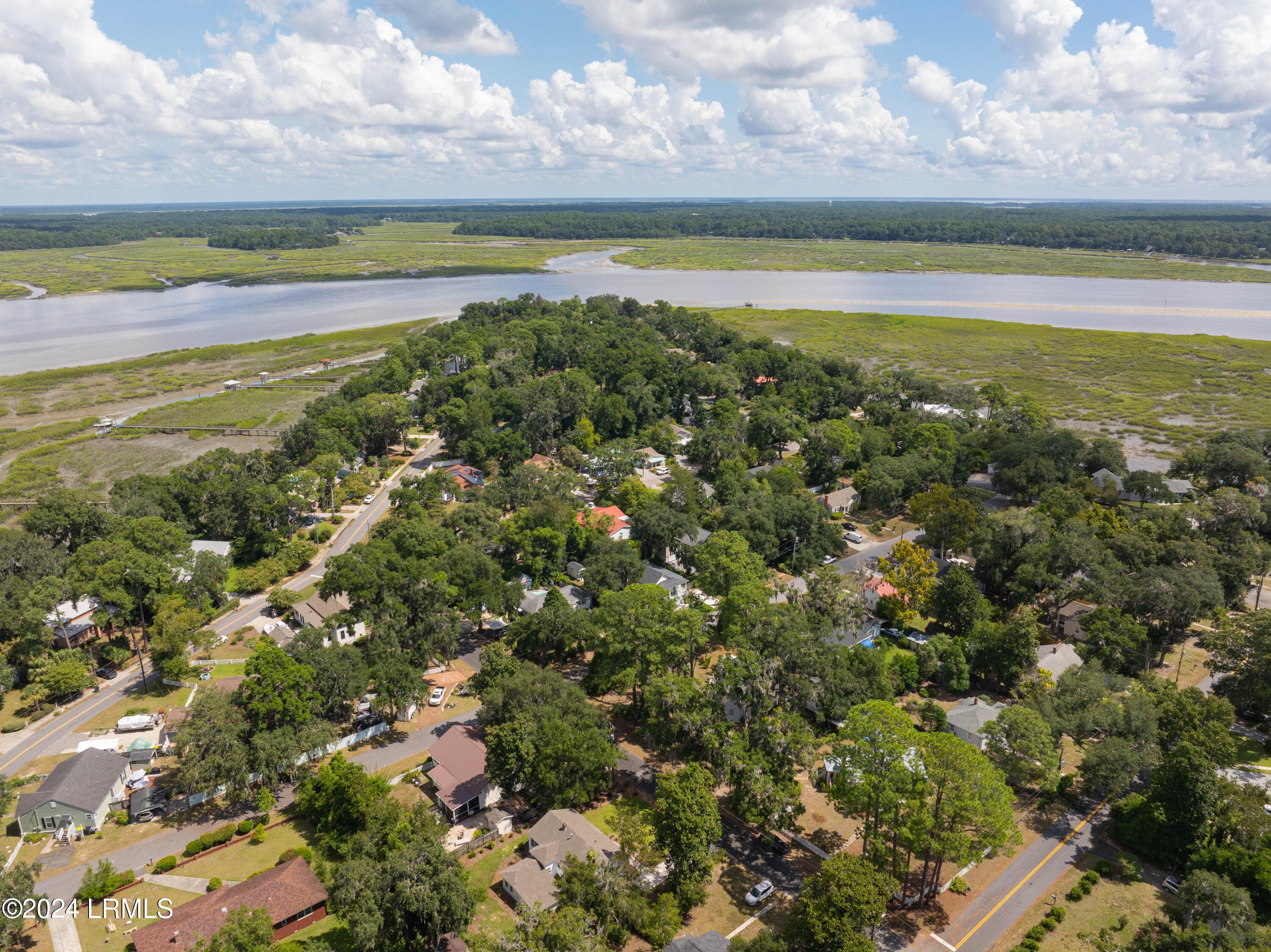 Aerial View - 2002 Roper Street, Beaufort, SC 29902
