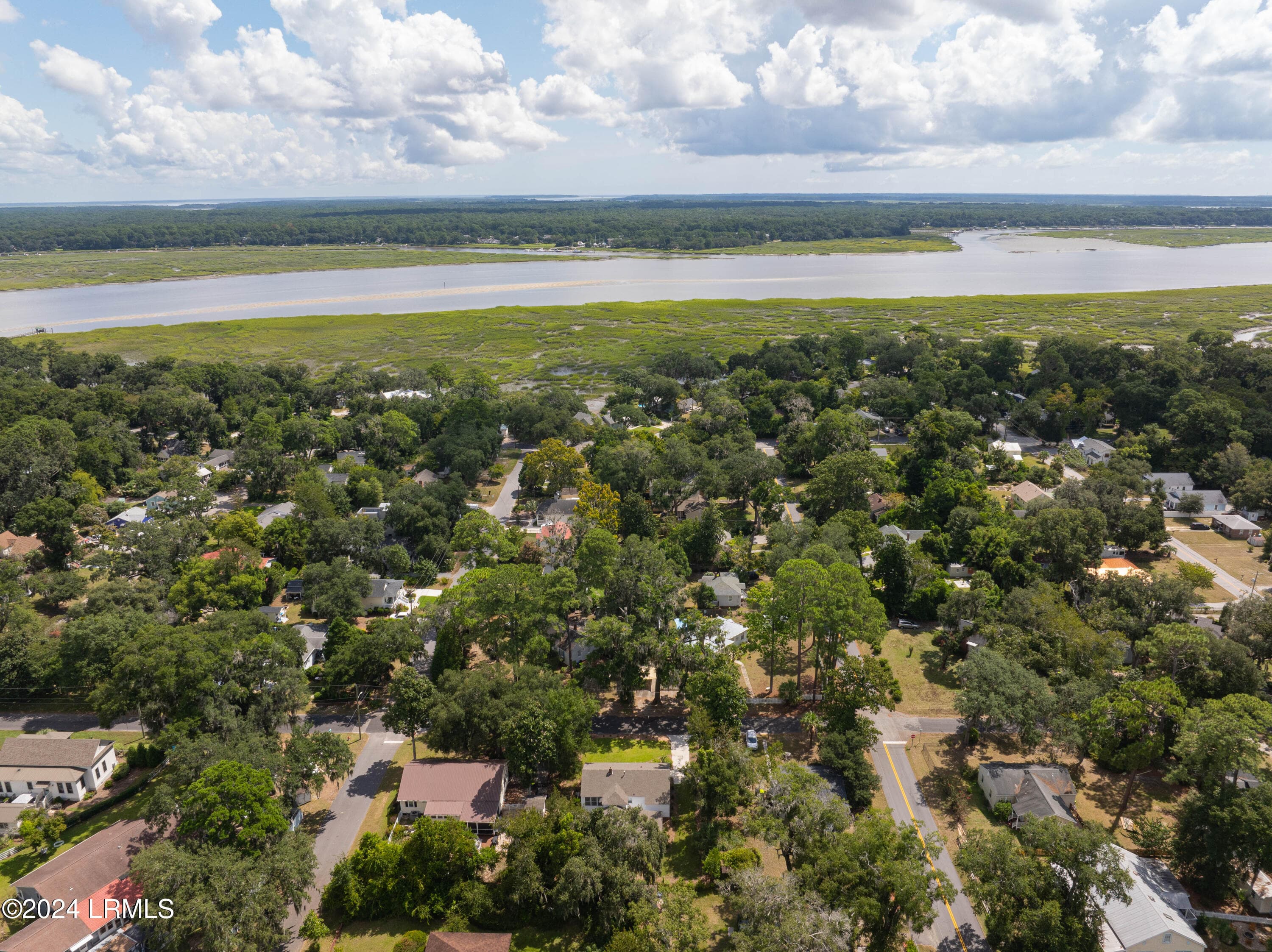 Aerial View - 2002 Roper Street, Beaufort, SC 29902