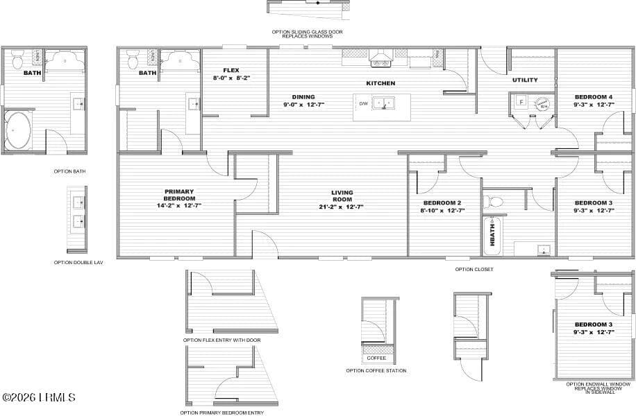 impact floorplan - 71 Seabrook Center Road, Seabrook, SC 29940, Seabrook