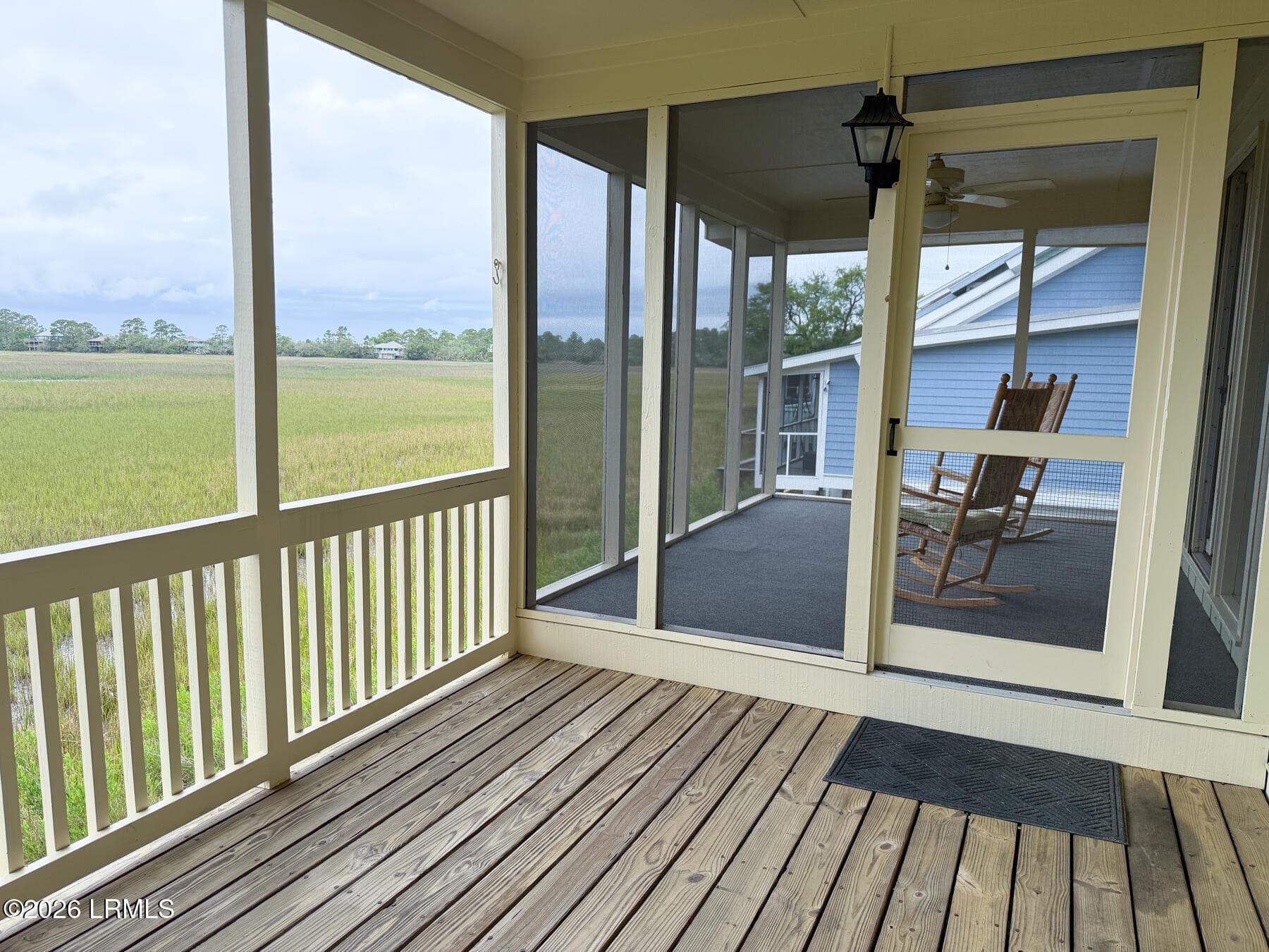 Covered Porch - 831 Marsh Dunes Road, Fripp Island, SC 29920