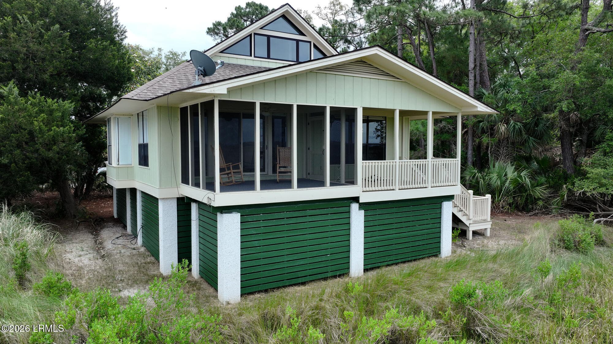 831 Rear View - 831 Marsh Dunes Road, Fripp Island, SC 29920