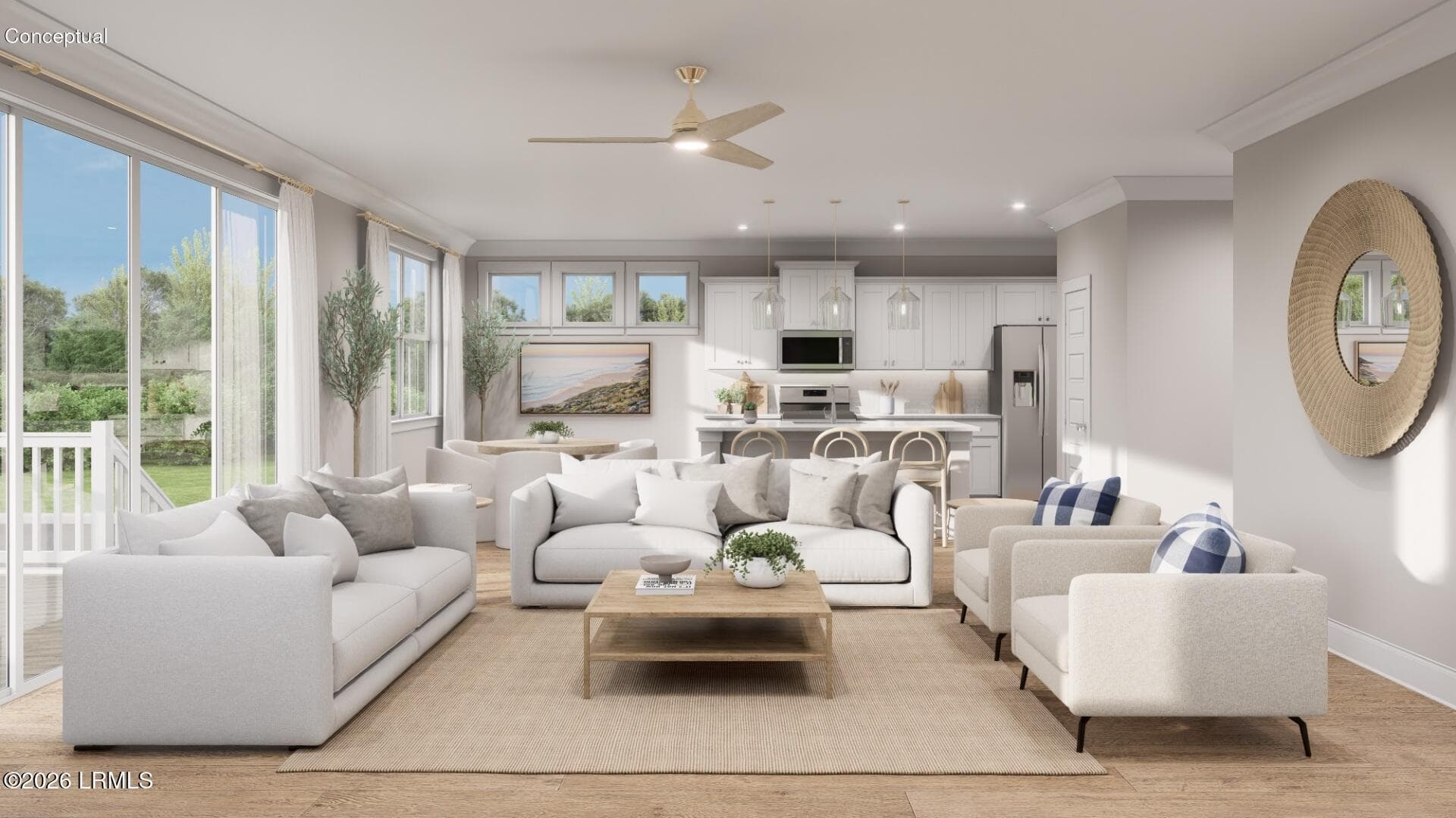 BARLOW PLAN D-INT-FAMILY 3 - 113 Castle Hill Drive, Yemassee, SC 29945