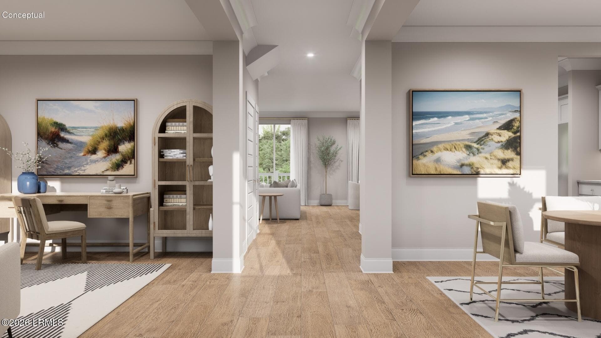 BARLOW PLAN D-INT-FOYER - 113 Castle Hill Drive, Yemassee, SC 29945
