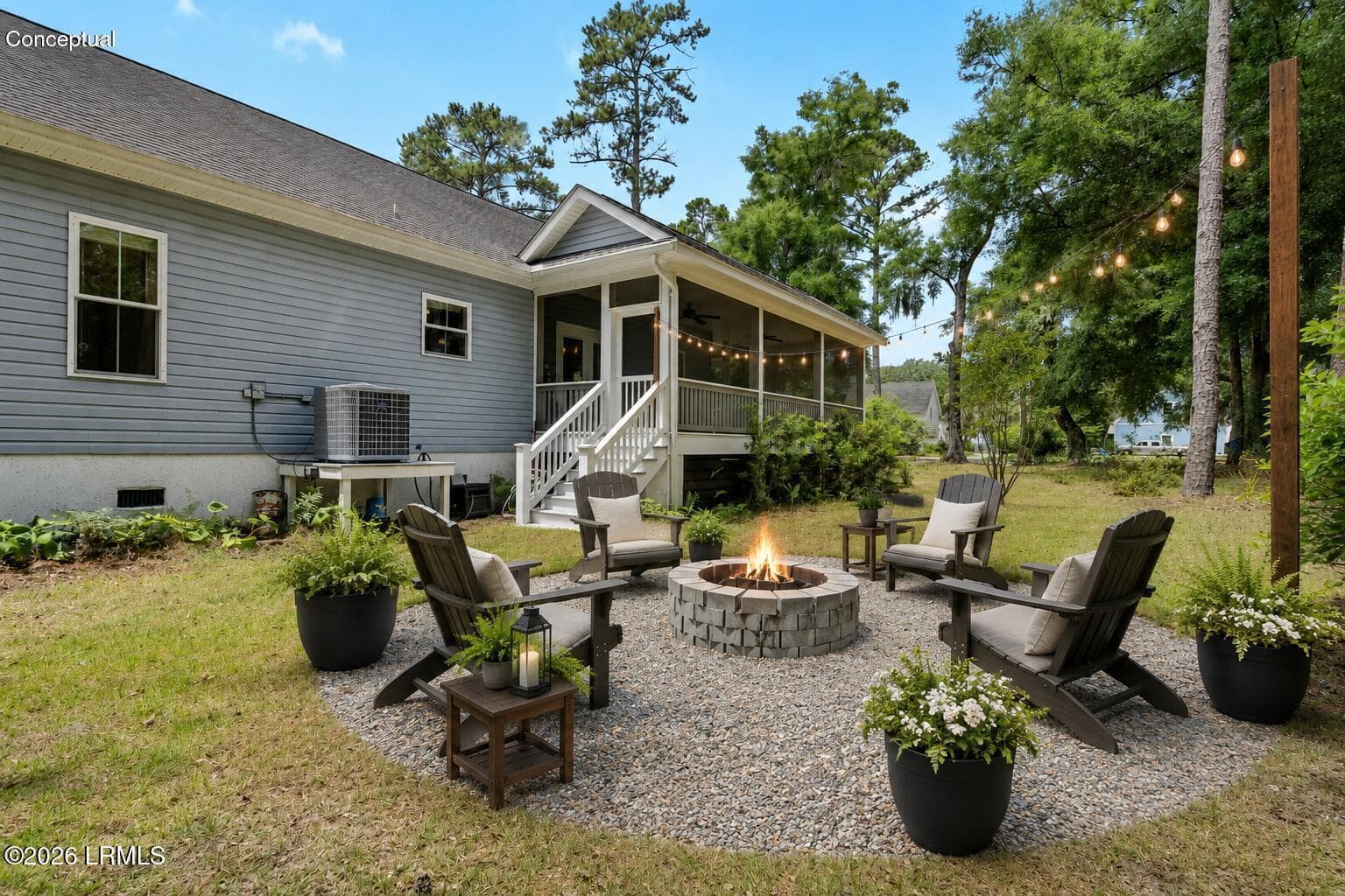 What an inviting space! - 66 Dulamo Bluff, St. Helena Island, SC 29920