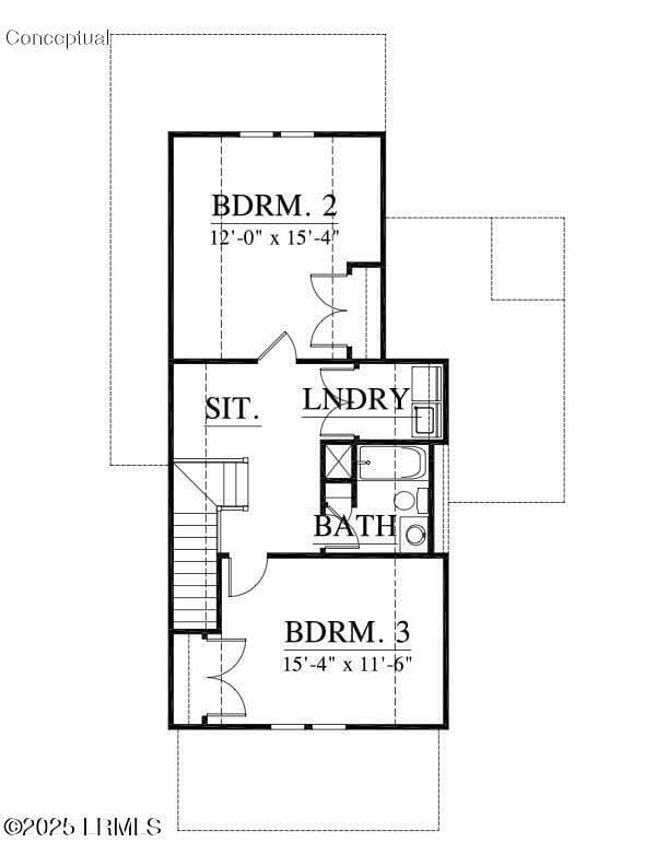 Lot 2 Sales Plans 2 - 2204 National Street, Beaufort, SC 29902