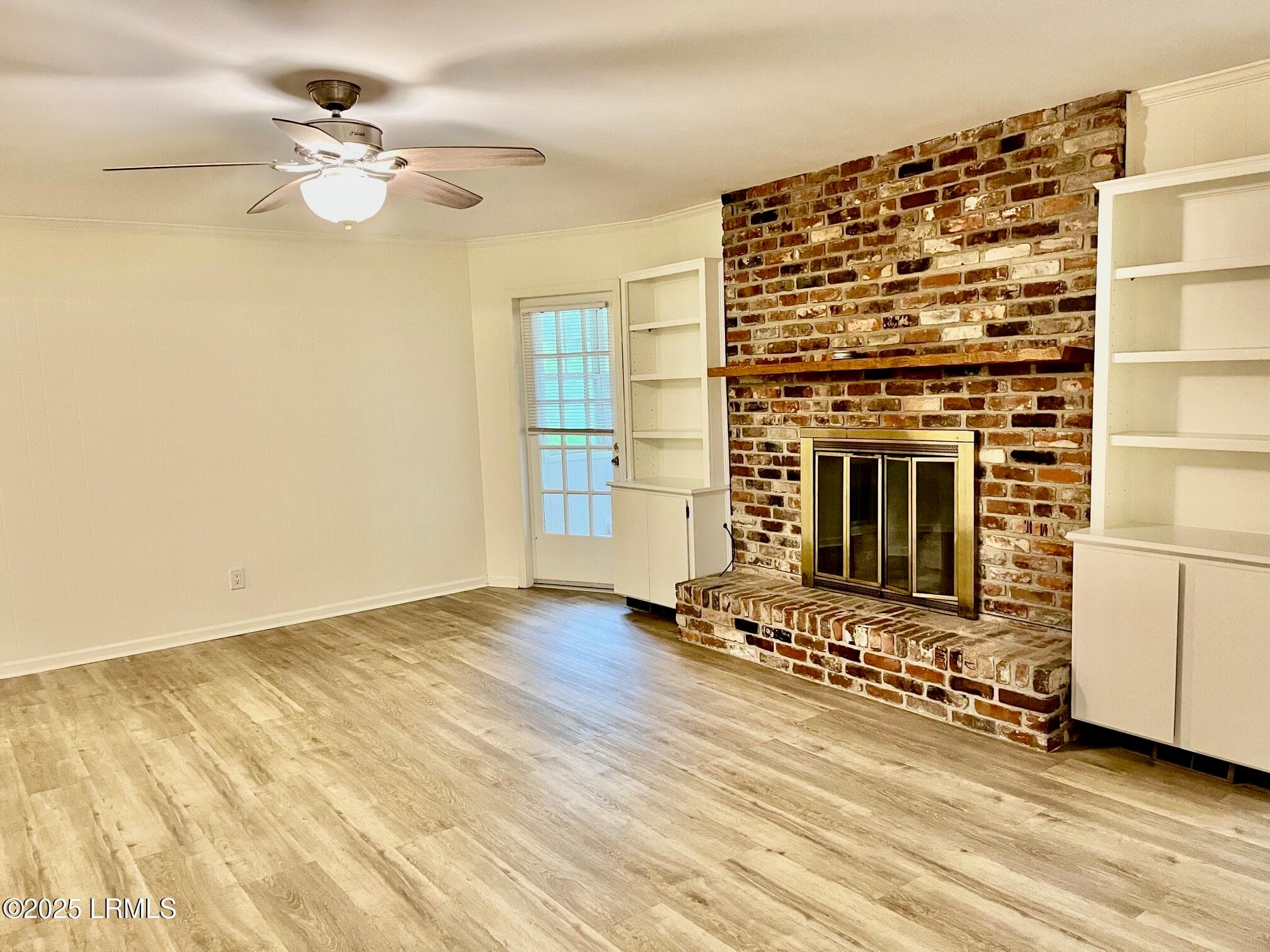 Family Rm - cabinets & FP - 82 Sunset Boulevard, Beaufort, SC 29907