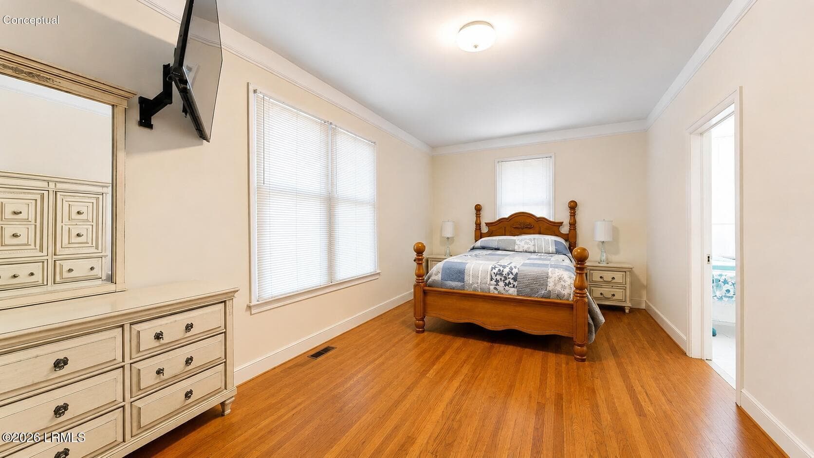 Primary Bedroom Edited - 501 Elm Street W, Hampton, SC 29924, Hampton