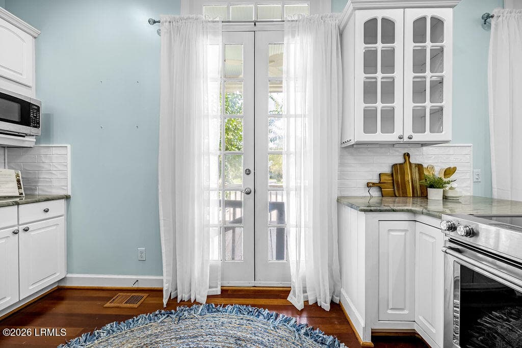 French Doors off Kitchen - 79 Bostick Circle, Beaufort, SC 29902