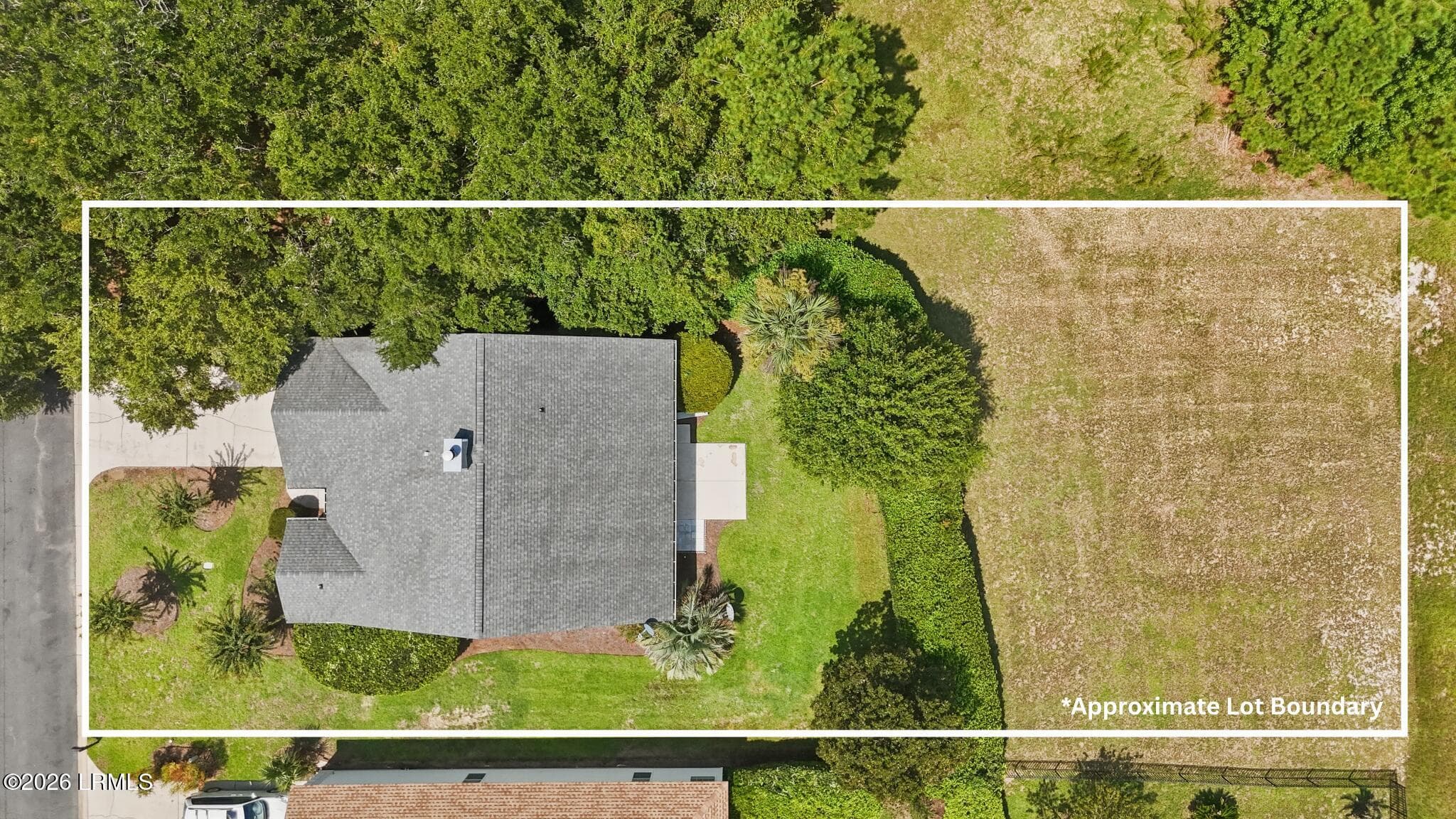 approxomate lot boundary - 14 Trotter Circle, Bluffton, SC 29910