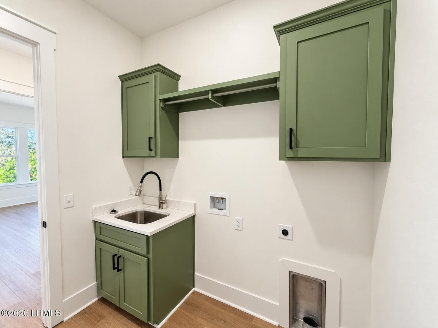 18_modern_sage_green_laundry_room - 2493 Knowles Island Road, Ridgeland, SC 29936, Ridgeland
