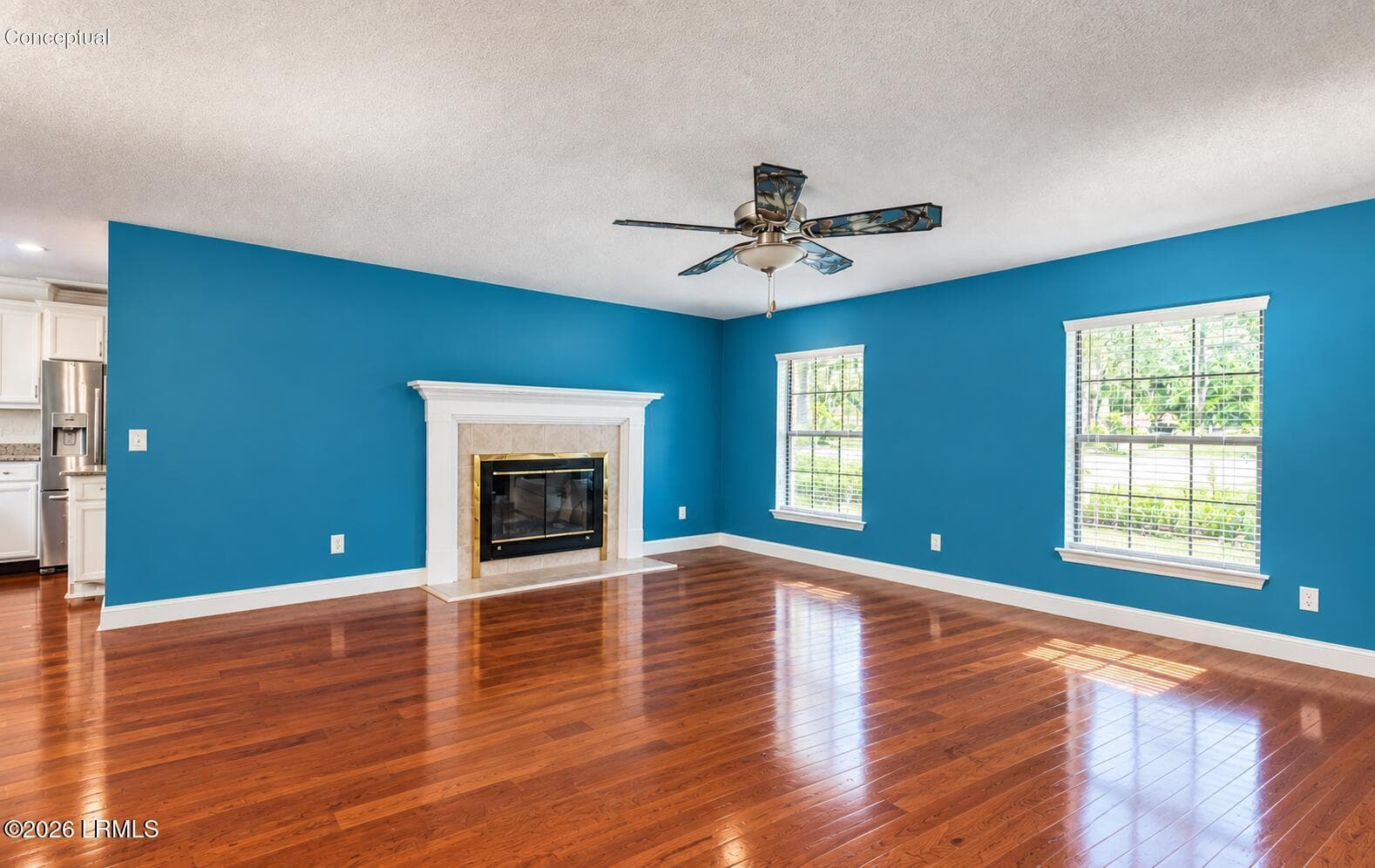 Family room ,no Furniture - 2 Audubon Road, Beaufort, SC 29907