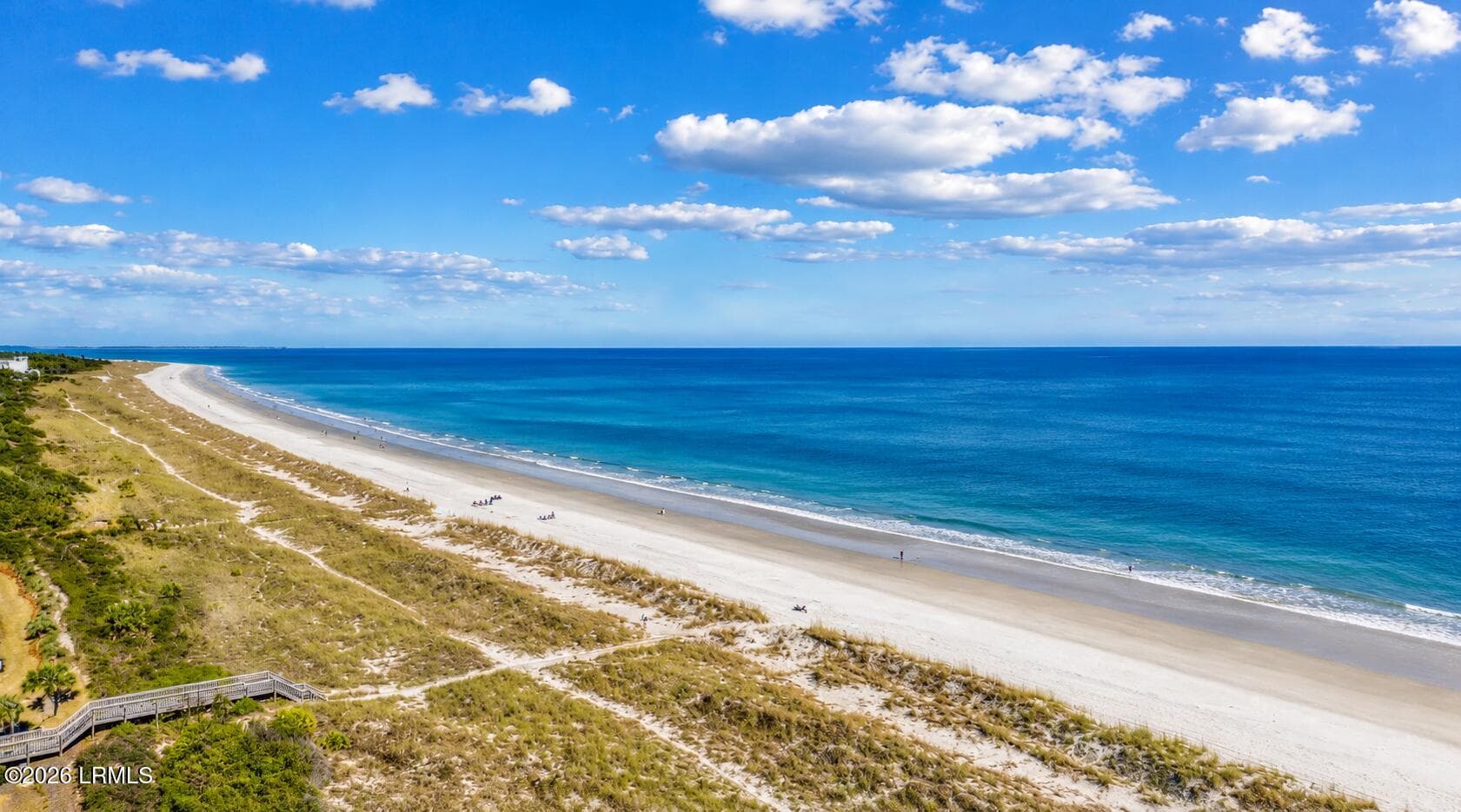 Curving coastline from above - 40 Folly Field Road 205b, Hilton Head Island, SC 29928, Hilton Head Island
