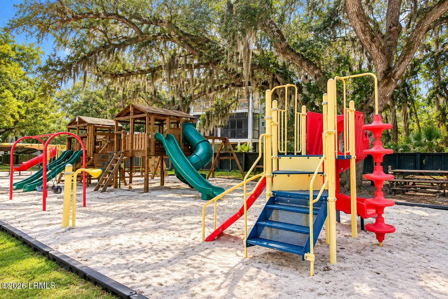 Colorful Playground Beneath Moss-Draped - 40 Folly Field Road 205b, Hilton Head Island, SC 29928, Hilton Head Island