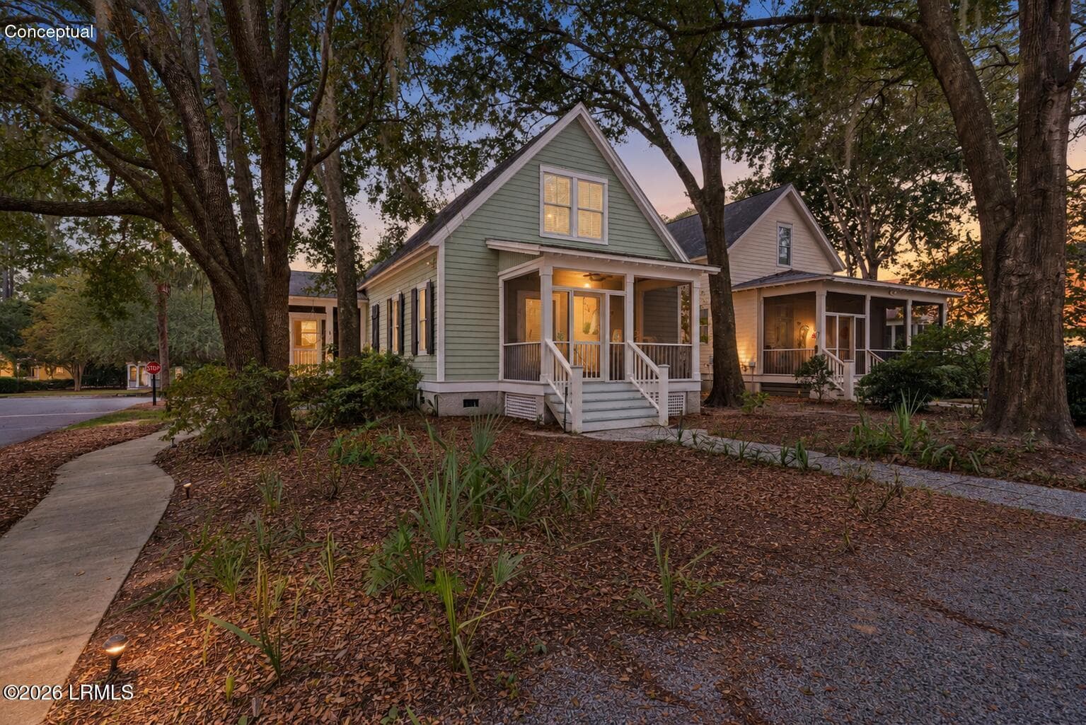 Conceptual Twilight - 149 Willow Point Road, Beaufort, SC 29906, Beaufort