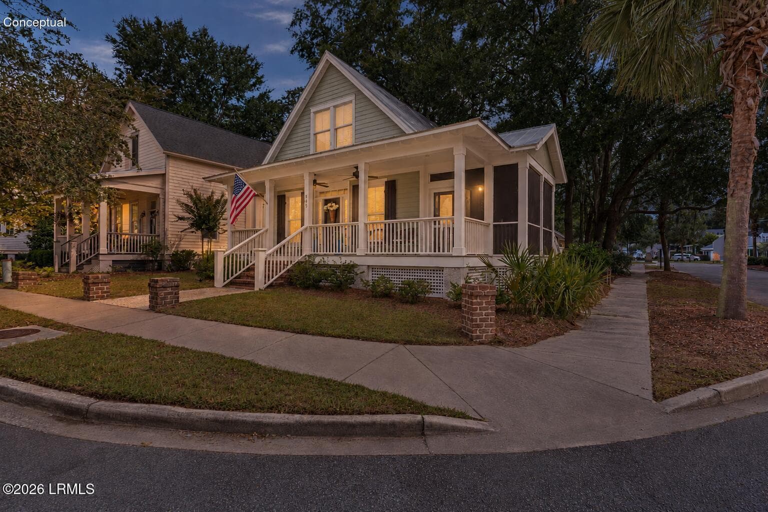 Conceptual Twilight - 149 Willow Point Road, Beaufort, SC 29906, Beaufort