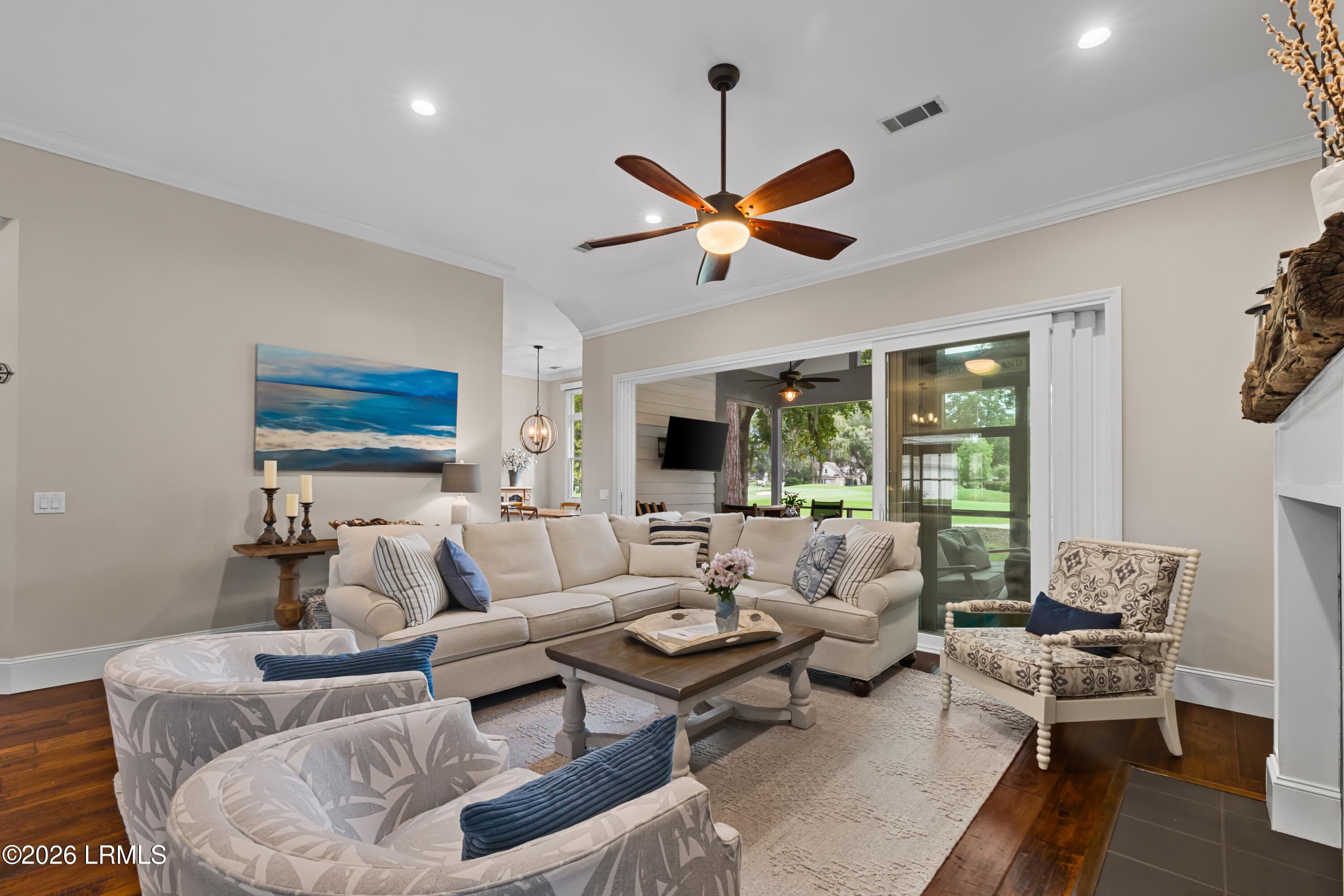 Great Room - 217 Locust Fence Road, St. Helena Island, SC 29920, St. Helena Island