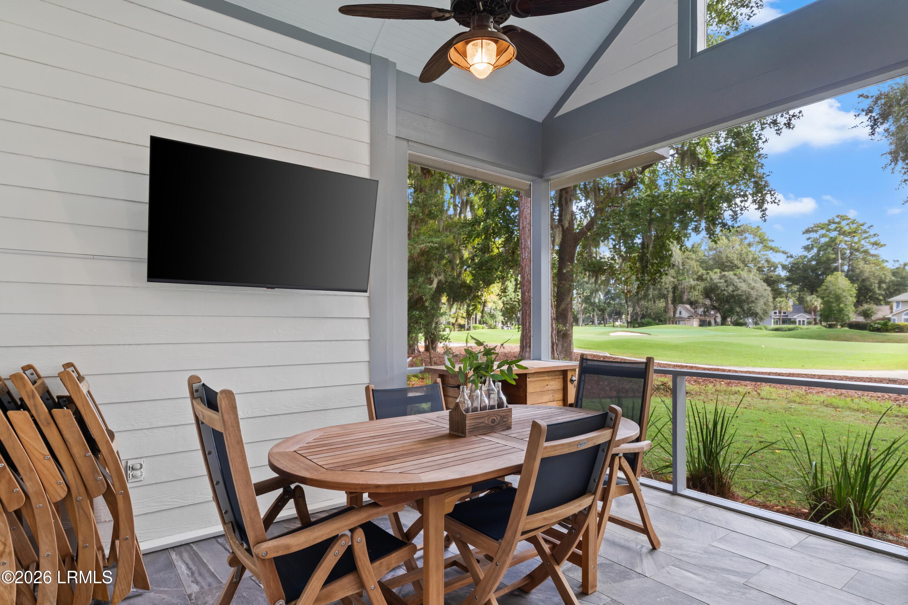 Screened Porch - 217 Locust Fence Road, St. Helena Island, SC 29920, St. Helena Island