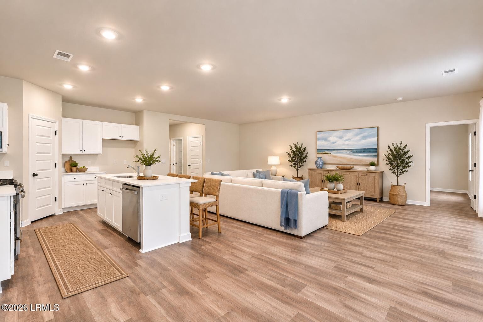 Bright Coastal Open-Plan Living Space - 933 Sweetbay Drive, Hardeeville, SC 29927, Hardeeville
