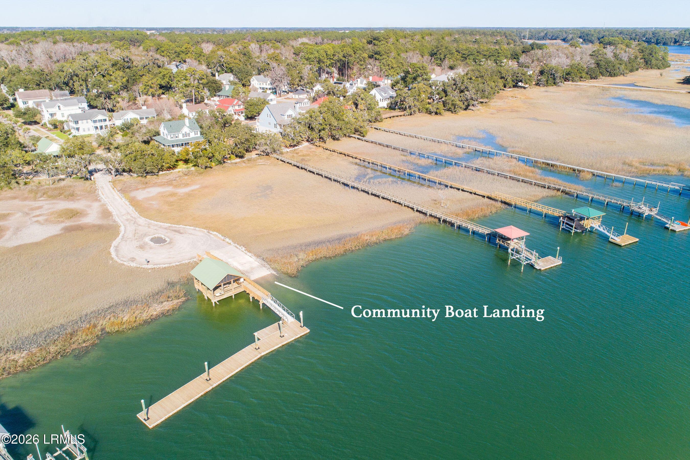 Community Dock and Ramp - 58 Petigru Drive, Beaufort, SC 29902