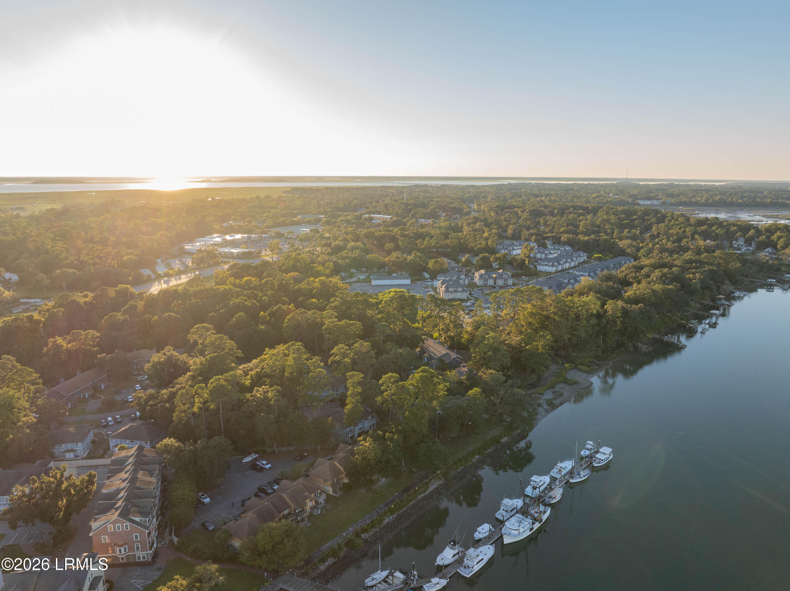 201 Battery Lane Drone from the bridge - 201 Battery Lane 201, Port Royal, SC 29902