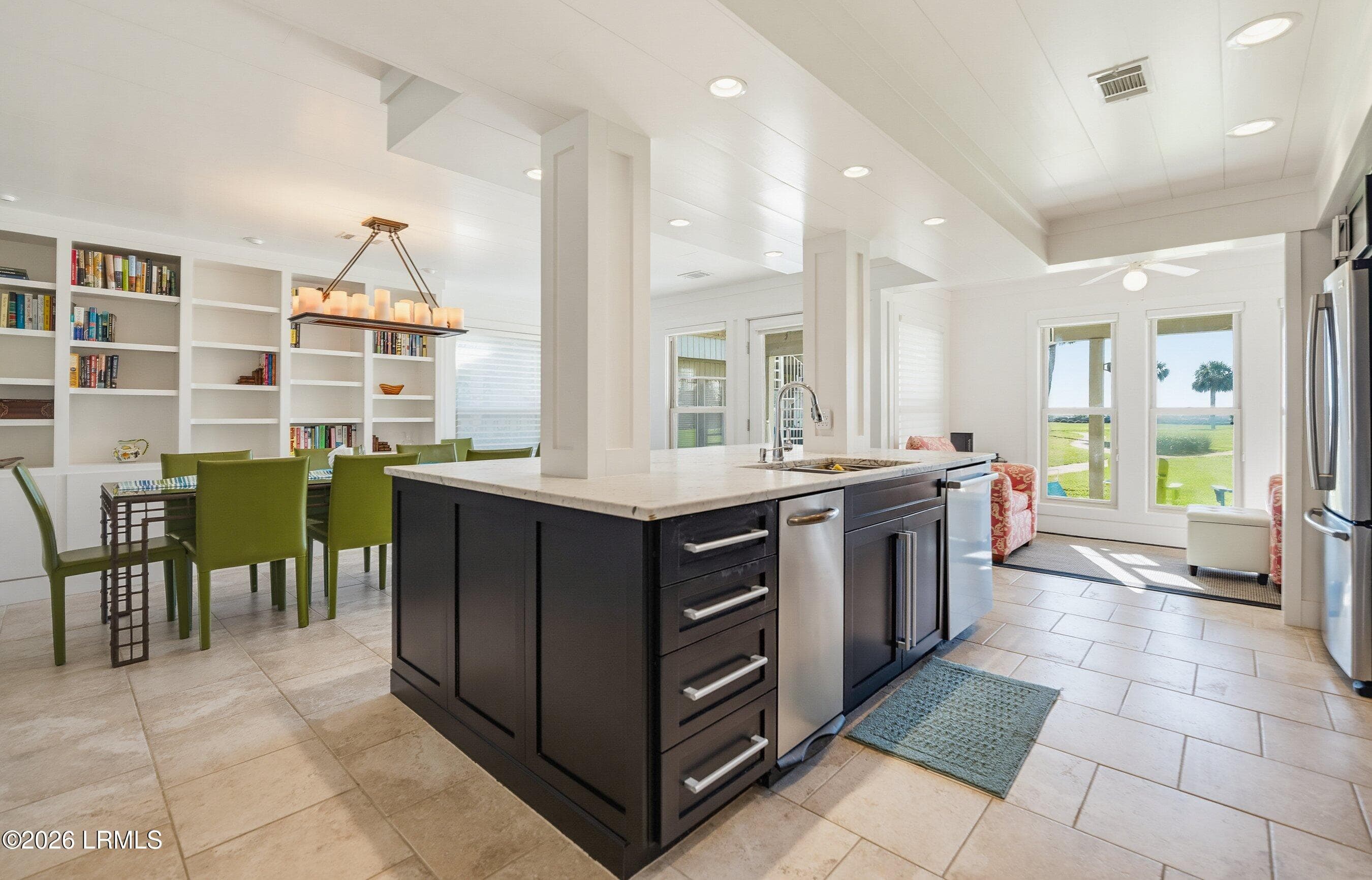 Ocean View Open Floor Plan - 119 Captain John Fripp Villa, Fripp Island, SC 29920, Fripp Island