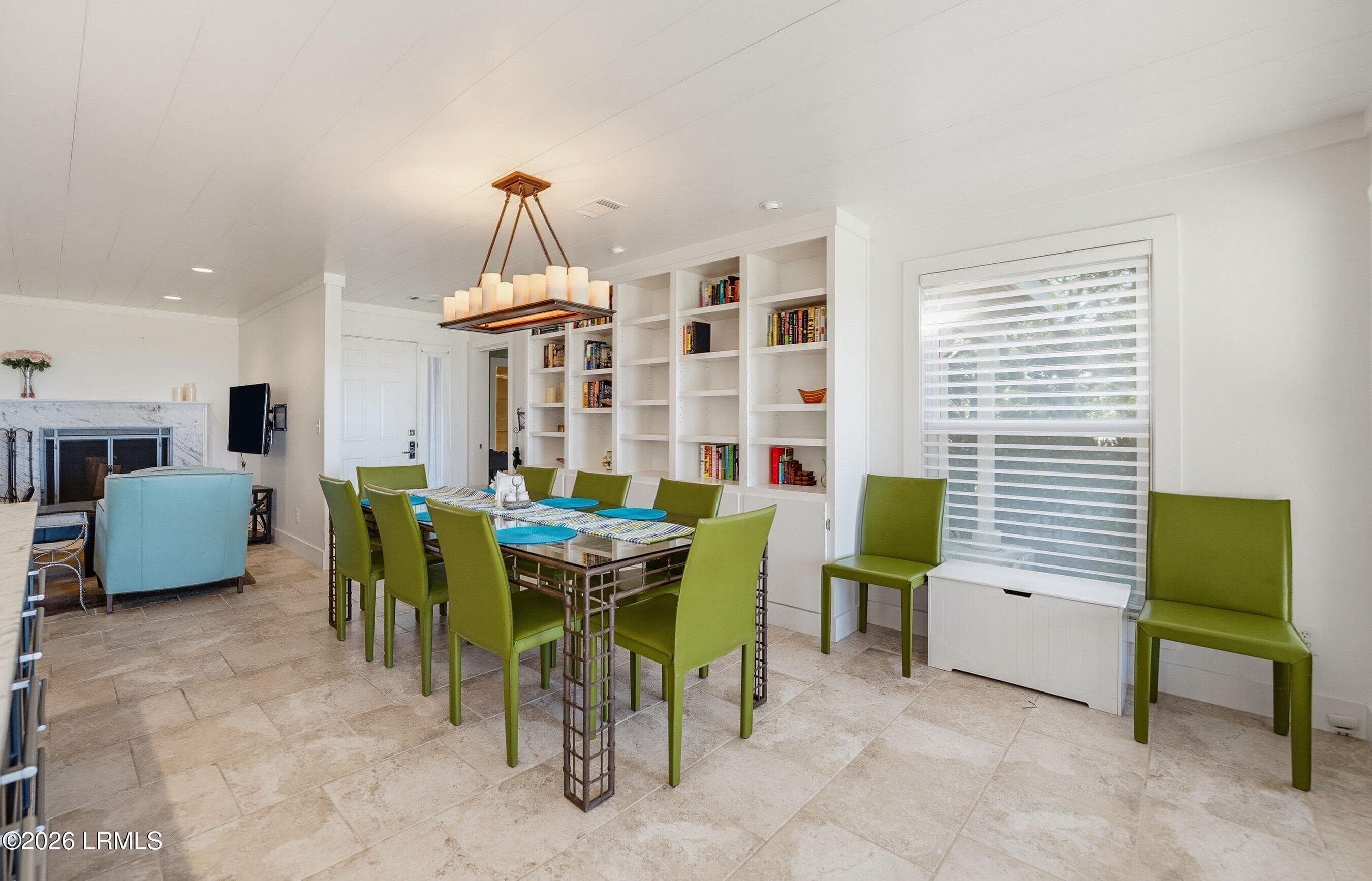 Spacious Dining - 119 Captain John Fripp Villa, Fripp Island, SC 29920, Fripp Island