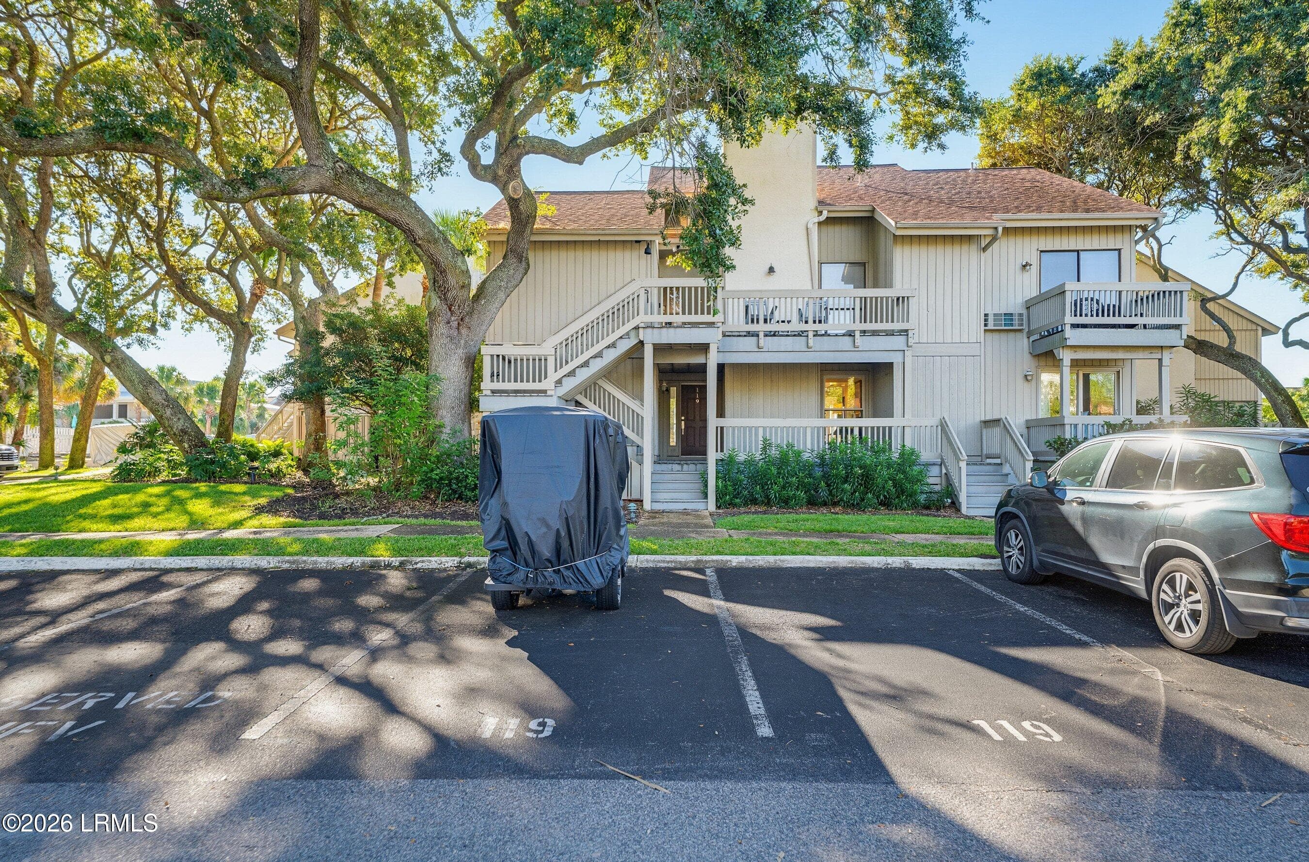 Private Reserved parking - 119 Captain John Fripp Villa, Fripp Island, SC 29920, Fripp Island