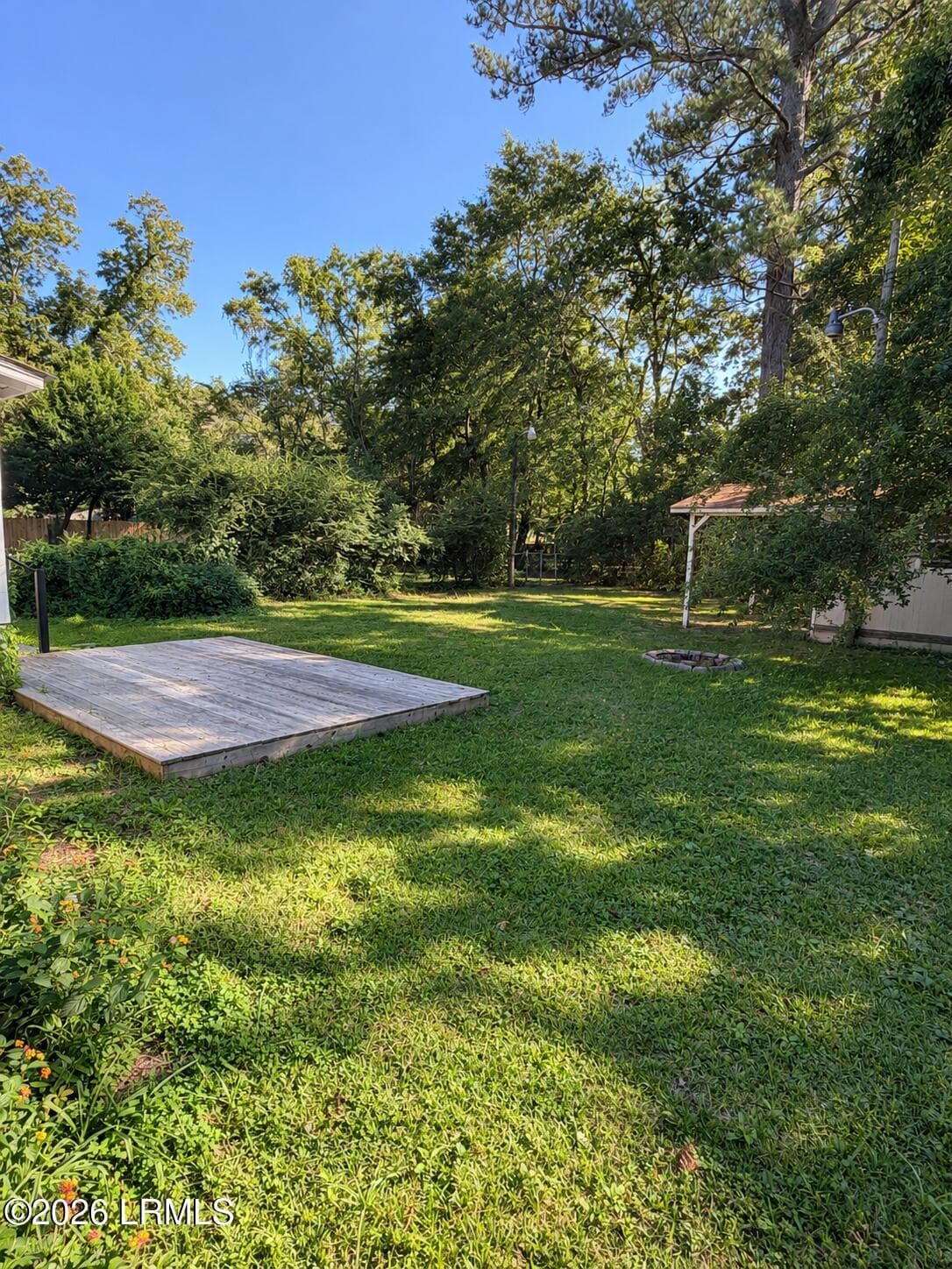 backyard - 2708 North Street, Beaufort, SC 29902