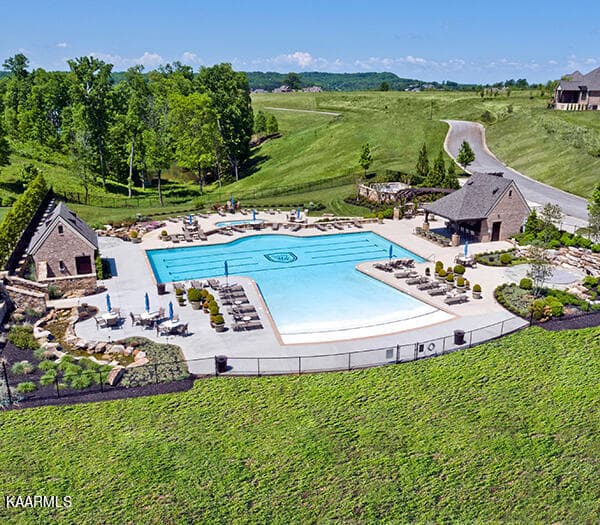 WindRiver Pool 1-cropped - 898 Bower Court, Lenoir City, TN 37772, Lenoir City