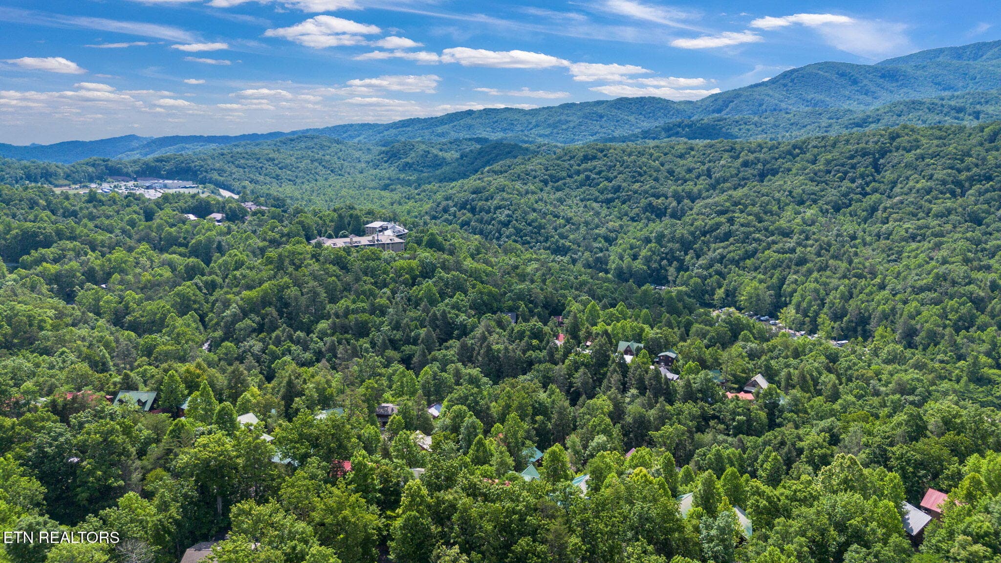 Aerial - 1695 Misty Hollow Way, Gatlinburg, TN 37738, Gatlinburg