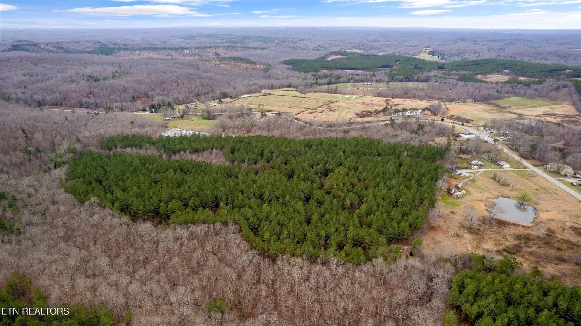 Aerial - 9438-0 Morgan County Hwy, Sunbright, TN 37872