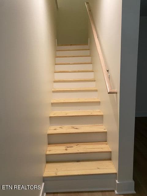 stairs from lower to main level - 1831 Granville Terrace, Knoxville, TN 37915, Knoxville